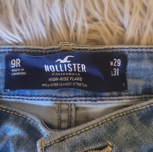 Lightwash flared Hollister jeans - Picture 2 of 2